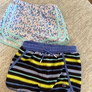 Champion girls athletic shorts